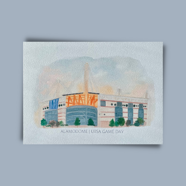 Print of Alamodome | UTSA Game Day