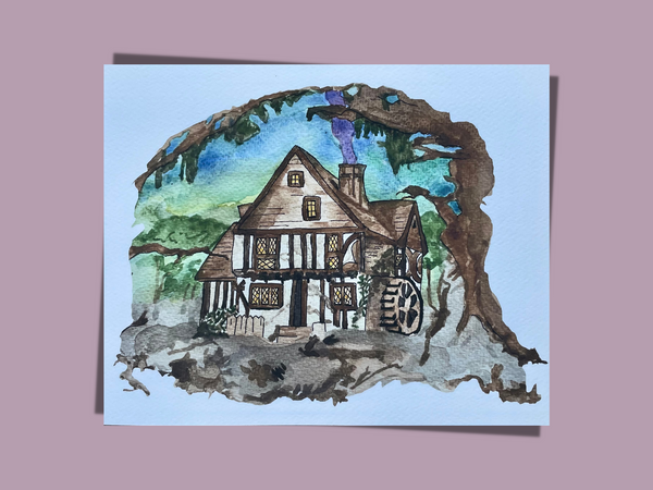 Hocus Pocus House- Print