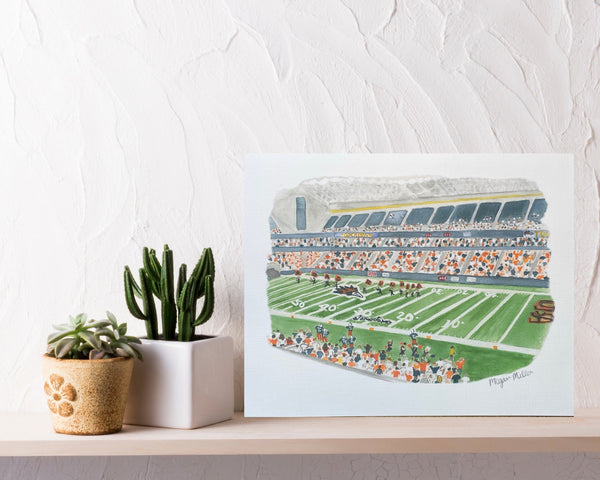 Print of UTSA Football at the Alamodome