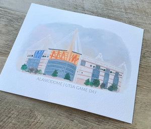 Print of Alamodome | UTSA Game Day