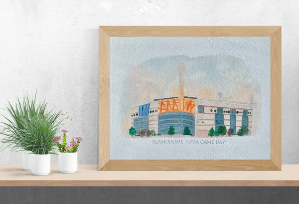 Print of Alamodome | UTSA Game Day